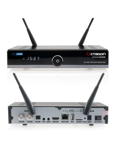 Receptor Octagon SF8008 Supreme 4K UHD Twin S2x