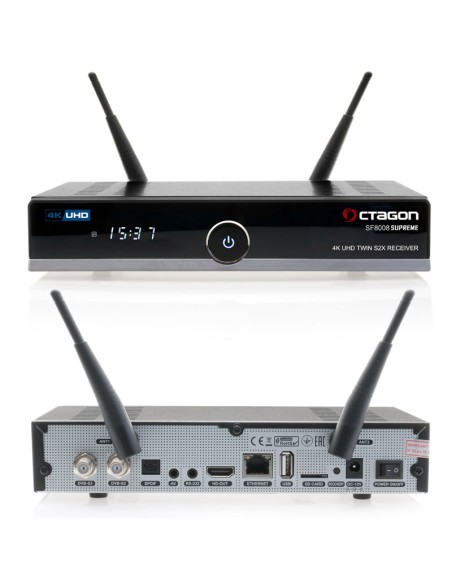 Receptor Octagon SF8008 Supreme 4K UHD Twin S2x