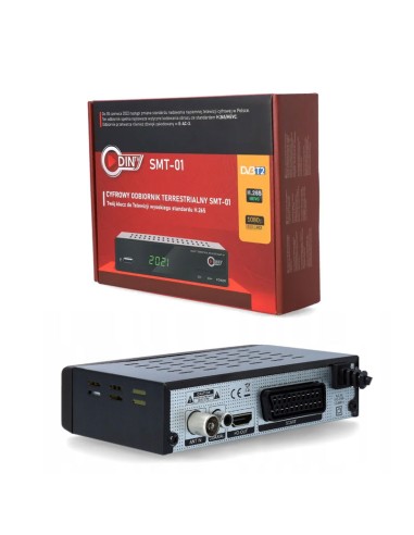 Receptor TDT HD Odin SMT-01 caja y receptor