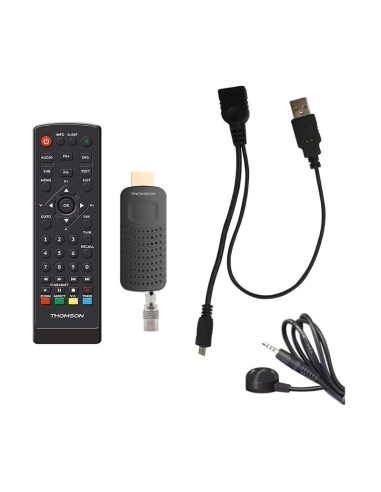 Receptor TDT HD Stick Thomson THT82 complementos