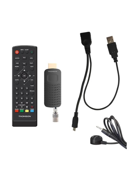 Receptor TDT HD Stick Thomson THT82 complementos