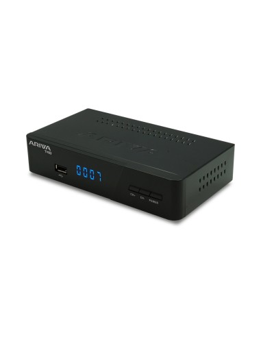 Receptor TDT HD Ferguson Ariva T40 carcasa metálica frontal botonera