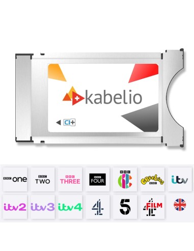 Pack Kabelio Módulo CI+ canales ingleses