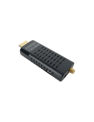 Receptor TDT HD Ariva T30 Mini lateral