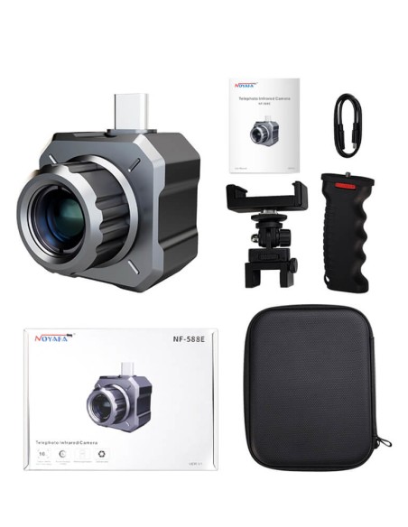 cámara térmica pro para moviles android imagenes termografica infrarrojos - contenido de la caja cámara térmica pro para moviles android imagenes termografica infrarrojos - contenido de la caja