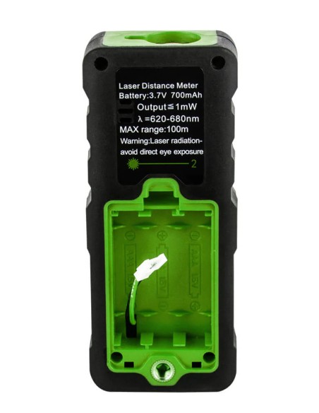 Medidor láser 100 metros batería