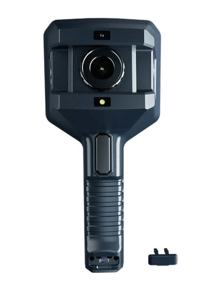 cámara térmica profesional económica para medición de temperatura NF-526E pistola lente sensor puerto usb-c
