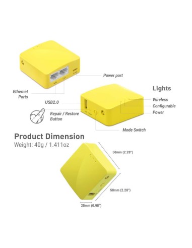 Enrutador VPN WiFi Viark
