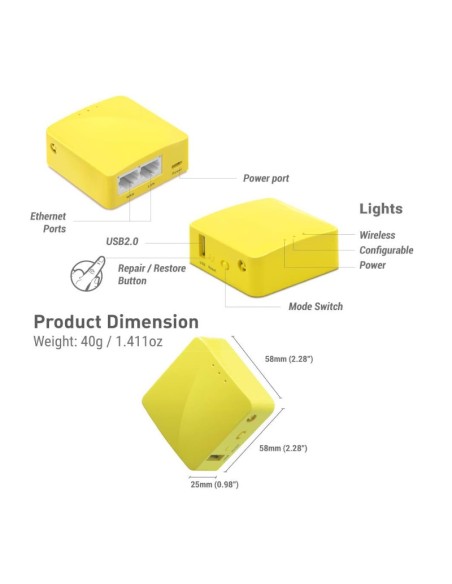 Enrutador VPN WiFi Viark