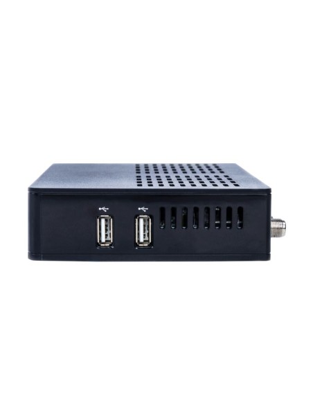 Apebox S2X 4K Lateral conexiones USB y sintonizador satélite S2X