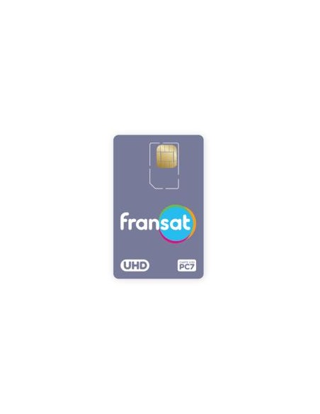Tarjeta Carte Fransat UHD - TNT France Eutelsat 5º O Tarjeta Carte Fransat UHD - TNT France Eutelsat 5º O