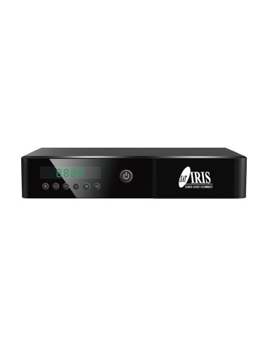 Iris 2400 UHD Combo - Receptor satélite y TDT 4K