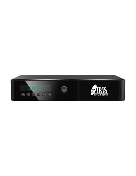 Iris 2400 UHD Combo - Receptor satélite y TDT 4K