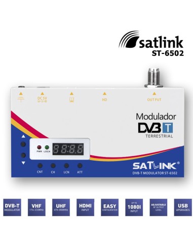 Modulador HDMI Satlink ST-6502