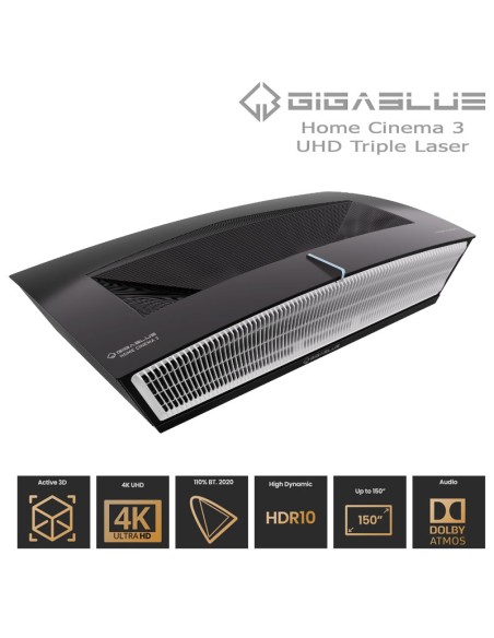 GigaBlue Home Cinema 3 UHD Triple Laser GigaBlue Home Cinema 3 UHD Triple Laser