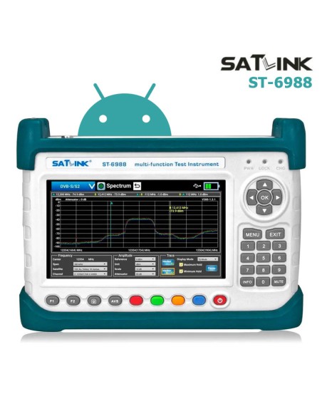 Medidor de señal Satlink ST-6988 Medición espectro