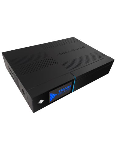 GigaBlue UHD Quad 4K Pro - Frontal, tapa, chasis superior