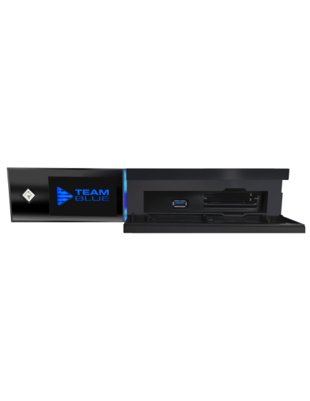 GigaBlue UHD Quad 4K Pro - Frontal, tarjeteros, USB GigaBlue UHD Quad 4K Pro - Frontal, tarjeteros, USB