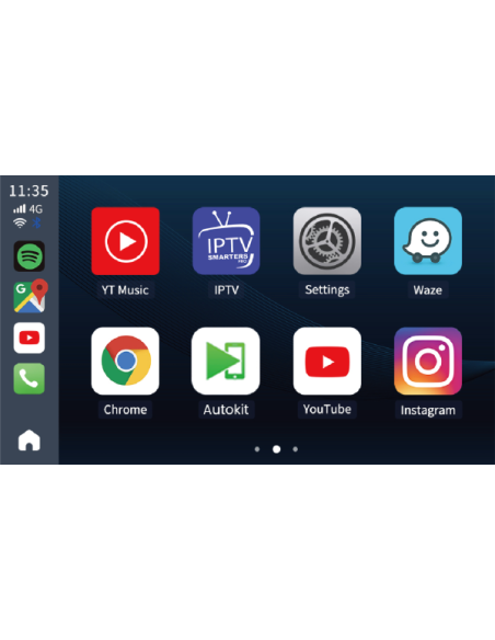 CarPlay TV Car Smart Box Android 13 para el coche - Aplicaciones, IP TV App, Google Chrome, Youtube, instagram CarPlay TV Car Smart Box Android 13 para el coche - Aplicaciones, IP TV App, Google Chrome, Youtube, instagram