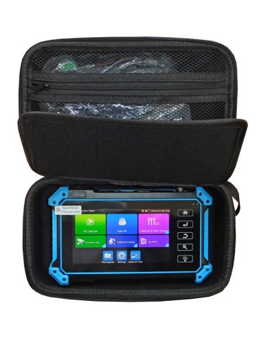 Comprobador de cámaras CCTV y Cables Noyafa NF-IPC715 - Funda protectora, estuche portable