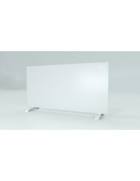 calefactor infrarrojos 720 panel cristal carbono pantalla táctil display digital - soportes para suelo calefactor infrarrojos 720 panel cristal carbono pantalla táctil display digital - soportes para suelo