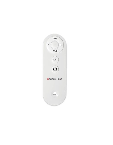 calefactor infrarrojos 720 panel cristal carbono pantalla táctil display digital mando control remoto
