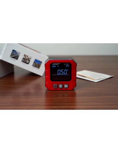 Medidor de ángulos digital Noyafa NF-566 Inclinómetro | Contenido de la caja