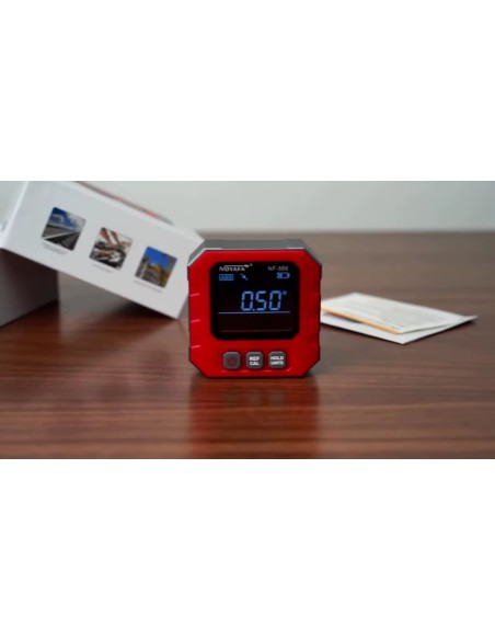 Medidor de ángulos digital Noyafa NF-566 Inclinómetro | Contenido de la caja Medidor de ángulos digital Noyafa NF-566 Inclinómetro | Contenido de la caja