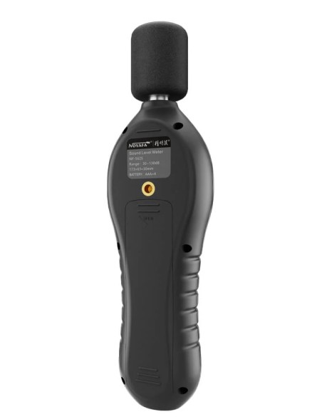 Medidor de sonido, ruido y contaminación acústica Noyafa NF-562S | Carcasa pilas - Trasera Medidor de sonido, ruido y contaminación acústica Noyafa NF-562S | Carcasa pilas - Trasera
