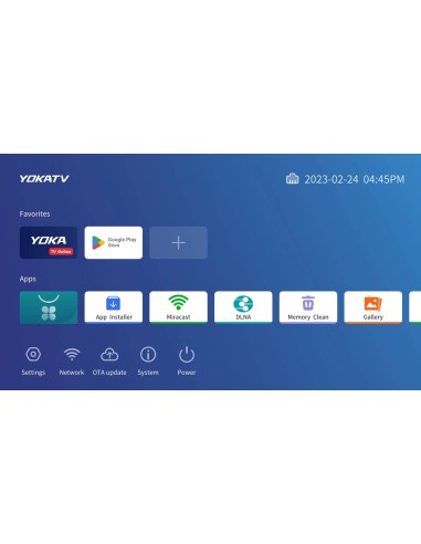 YokaTV IPx1 | Reproductor multimedia Android para streaming 4K UHD | Android - Yoka TV Online integrado