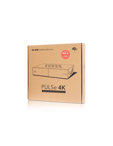 ab PULSe 4K Revision2 | Caja Pulse 4K Rev. II. - Nuevo mando universal - Tuner extra opcional
