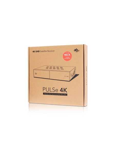 ab PULSe 4K Revision2 | Caja Pulse 4K Rev. II. - Nuevo mando universal - Tuner extra opcional