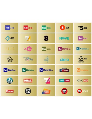 Tivùsat HD canales televisión