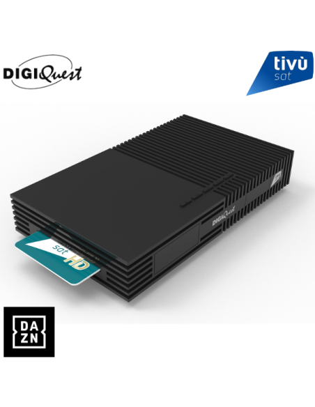 Tivùsat HD: Decodificador + Tarjeta | Receptor Digiquest Ti9