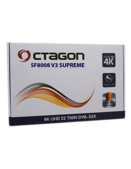Caja Octagon SF8008 V3 Supreme 4K UHD E2 TWIN DVB-S2X
