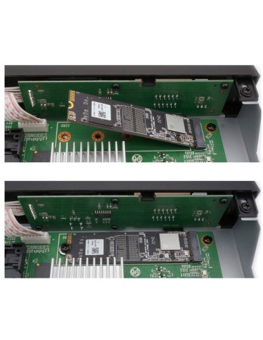 Receptor Octagon SF8008 V3 Supreme Twin - Interfaz, ranura M2 para disco duro SSD interno (SSD M.2: M KEY – PCIE NVME)