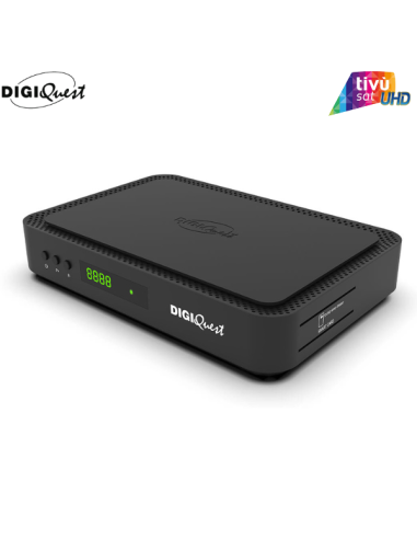 Tivùsat 4K Ultra HD: Decodificador certificado DigiQuest Q80