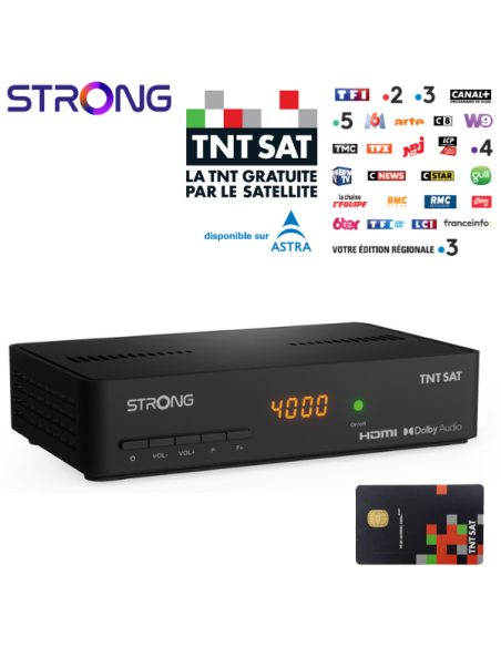 TNT SAT TDT FRANCIA - Tarjeta + Receptor HD USB PVR