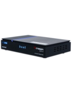Octagon Spirit V2 Pro Android TV | OTT IPTV Box | Frontal y lateral