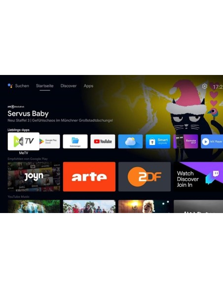 Octagon Spirit V2 Pro Android TV | OTT IPTV Box | Interfaz Android TV - Control por voz