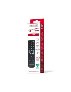 🛒 Comprar mando a distancia universal JollyLine Made for You DUAL 4:1, vista frontal mostrando todos los botones y funciones 2