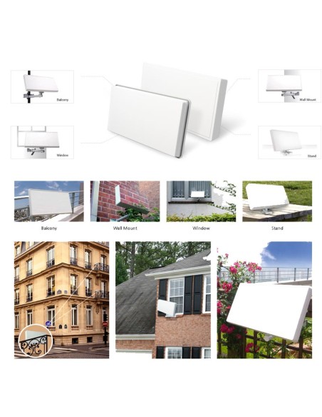 Antena plana Selfsat H22D2+ | Compacta y discreta