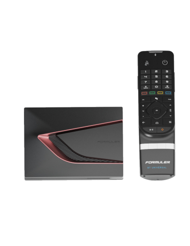 Formuler Z12 Ultra: IPTV | Chasis superior receptor y mando a distancia Bluetooth con retroiluminación GTV-BT3