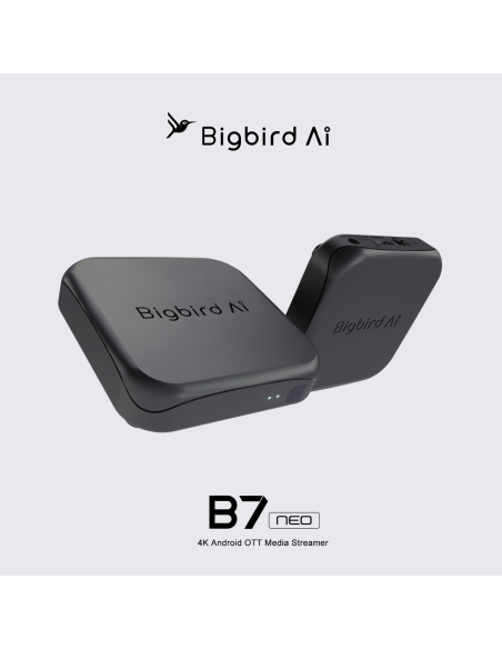 BigBird AI B7 Neo: Receptor IPTV para TV por Internet | Frontal y conexiones 🛒 Comprar BigBird AI B7 Neo BigBird AI B7 Neo: Receptor IPTV para TV por Internet | Frontal y conexiones 🛒 Comprar BigBird AI B7 Neo