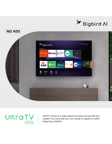 BigBird AI B7 Neo: Receptor IPTV para TV por Internet | Interfaz Android Ultra TV Online 🛒 Comprar BigBird AI B7 Neo