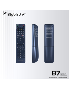 BigBird AI B7 Neo: Receptor IPTV para TV por Internet | Frontal y conexiones 🛒 Comprar BigBird AI B7 Neo 2