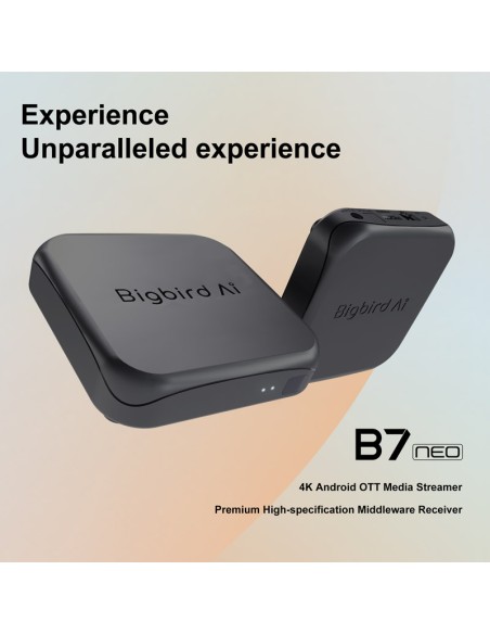 BigBird AI B7 Neo: Receptor IPTV para TV por Internet | Mando a distancia 🛒 Comprar BigBird AI B7 Neo BigBird AI B7 Neo: Receptor IPTV para TV por Internet | Mando a distancia 🛒 Comprar BigBird AI B7 Neo