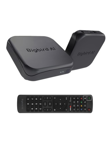 BigBird AI B7 Neo: Receptor IPTV para TV por Internet | Mando a distancia 🛒 Comprar BigBird AI B7 Neo
