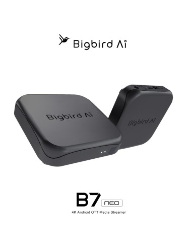 BigBird AI B7 Neo: Receptor IPTV para TV por Internet | Mando a distancia 🛒 Comprar BigBird AI B7 Neo