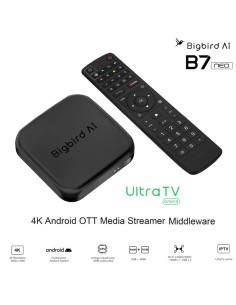 BigBird AI B7 Neo: Receptor IPTV para TV por Internet | Mando a distancia 🛒 Comprar BigBird AI B7 Neo